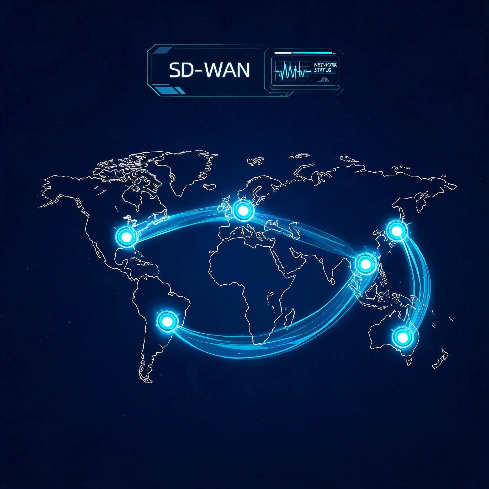 为什么你的海外业务总是网络不稳定?SD-WAN选型五大关键指标
